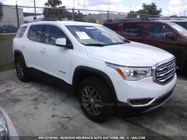 1GKKNMLS5JZ203899 - 2018 GMC ACADIA SLT-1 Biały zdjęcie 1