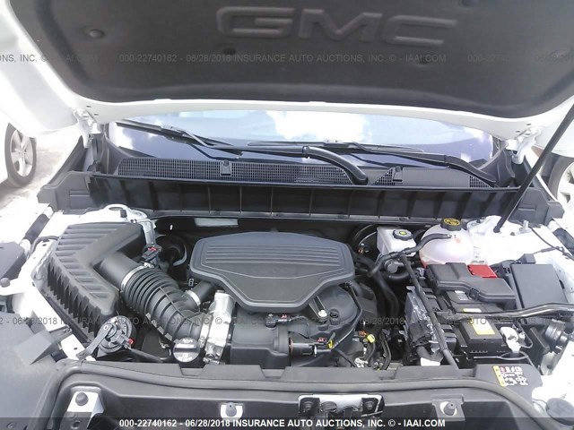 1GKKNMLS5JZ203899 - 2018 GMC ACADIA SLT-1 Biały zdjęcie 10