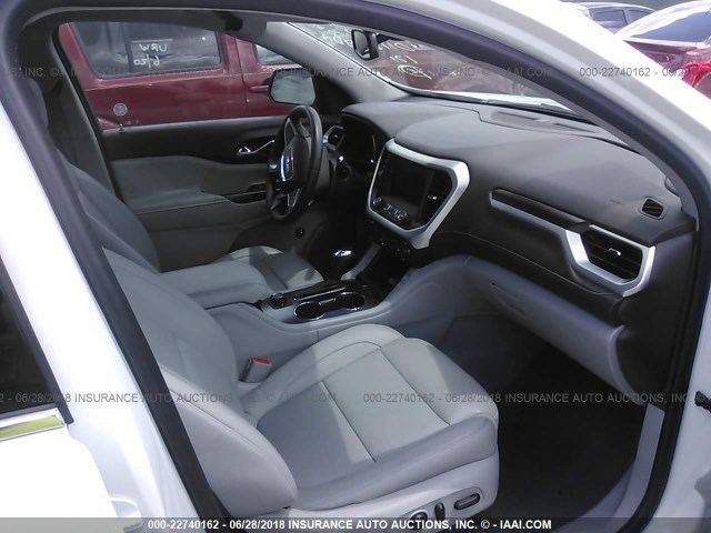1GKKNMLS5JZ203899 - 2018 GMC ACADIA SLT-1 Biały zdjęcie 5