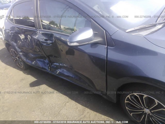 5YFBURHE9FP272160 - 2015 TOYOTA COROLLA L/LE/LE PLS/PRM/S/S PLS 灰色 照片 6