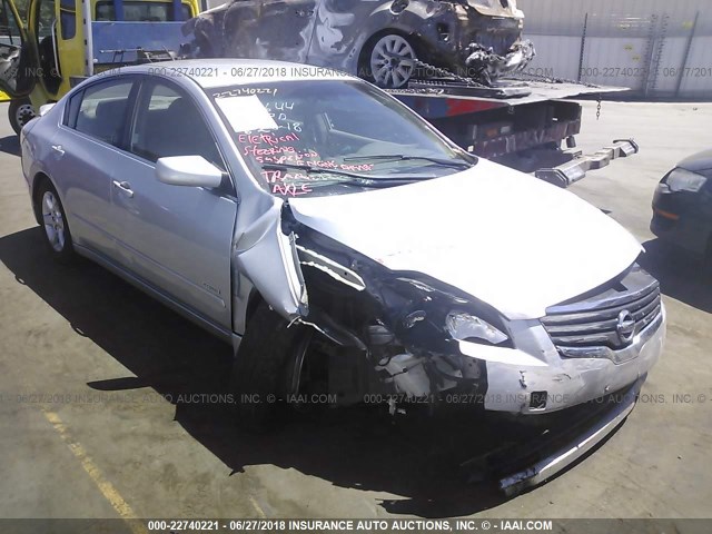 1N4CL21EX9C152069 - 2009 NISSAN ALTIMA HYBRID SILVER photo 1