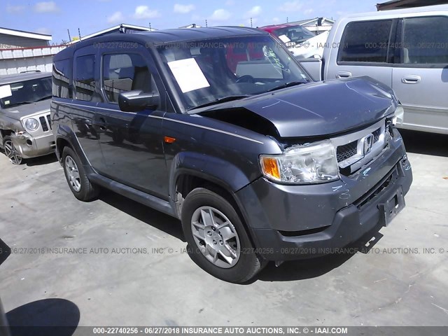 5J6YH1H3XAL001795 - 2010 HONDA ELEMENT LX GRAY photo 1