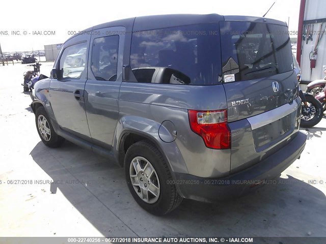 5J6YH1H3XAL001795 - 2010 HONDA ELEMENT LX GRAY photo 3