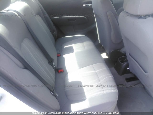 1G1JC5SH2D4209419 - 2013 CHEVROLET SONIC LT Blanco foto 8