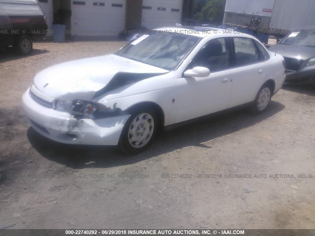 1G8JU52FXYY657774 - 2000 SATURN LS1 WHITE photo 2