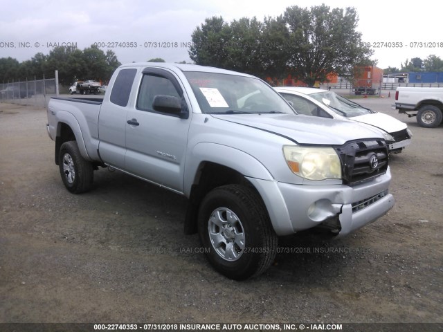 5TEUU42N66Z313942 - 2006 TOYOTA TACOMA ACCESS CAB Күміс фото 1