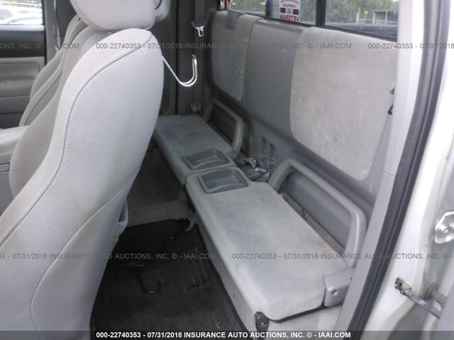 5TEUU42N66Z313942 - 2006 TOYOTA TACOMA ACCESS CAB Күміс фото 8