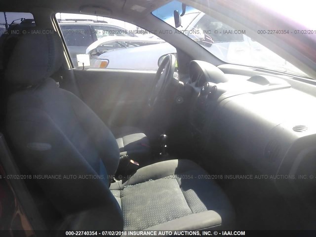 KL1TD56656B669122 - 2006 CHEVROLET AVEO LS RED photo 5