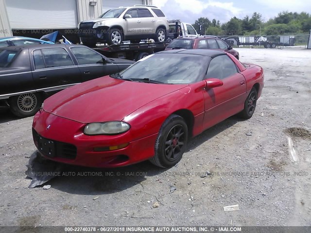 2G1FP22K812134621 - 2001 CHEVROLET CAMARO Կարմիր լուսանկար 2