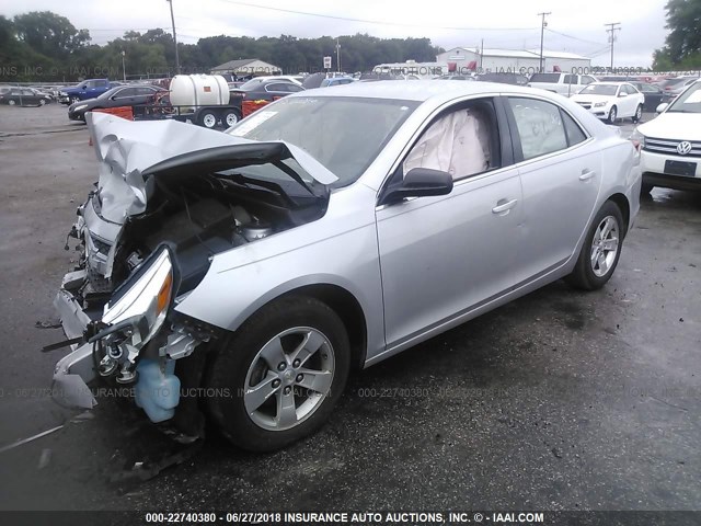 1G11B5SAXDF332878 - 2013 CHEVROLET MALIBU LS Gümüş foto 2