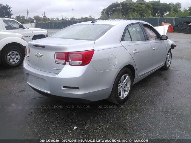 1G11B5SAXDF332878 - 2013 CHEVROLET MALIBU LS Gümüş foto 4