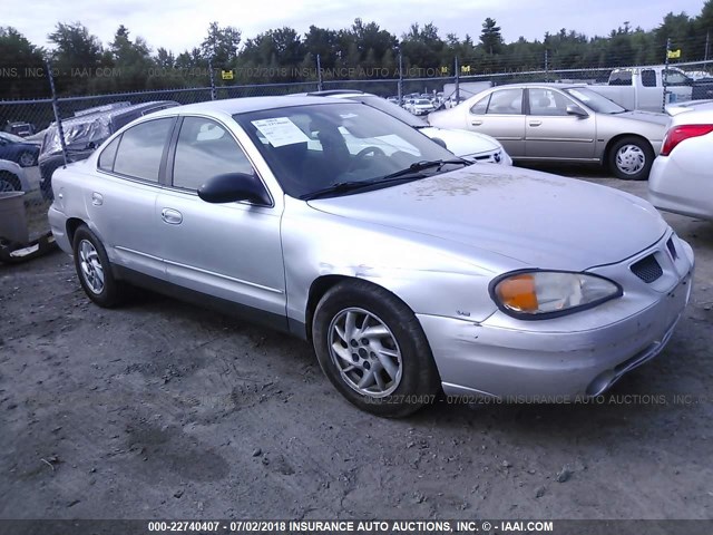 1G2NF52E04M542082 - 2004 PONTIAC GRAND AM SE1 SILVER photo 1