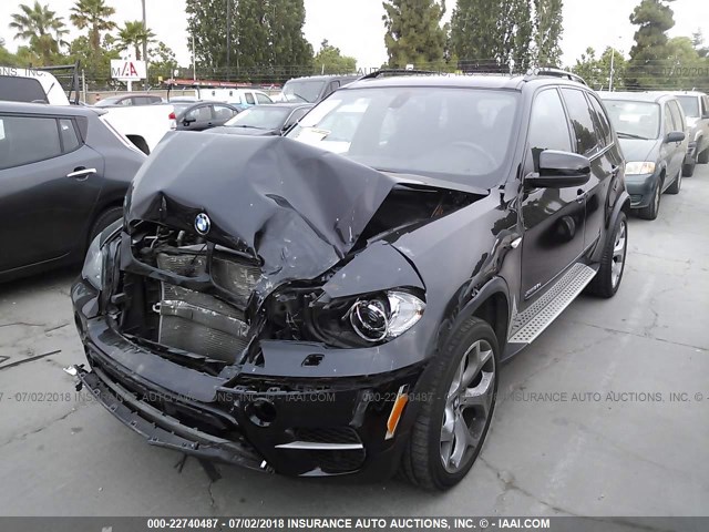 5UXZW0C59CL672976 - 2012 BMW X5 XDRIVE35D Qara foto 2
