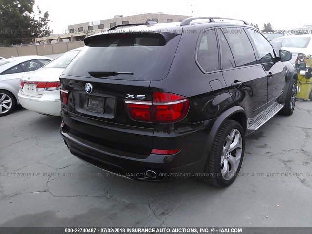 5UXZW0C59CL672976 - 2012 BMW X5 XDRIVE35D BLACK photo 4