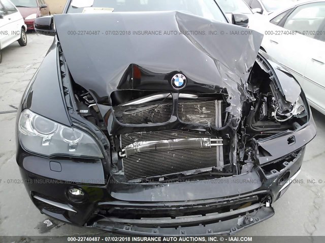 5UXZW0C59CL672976 - 2012 BMW X5 XDRIVE35D BLACK photo 6