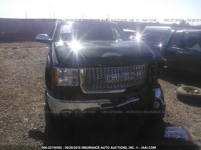 3GTP2VE72DG220947 - 2013 GMC SIERRA K1500 SLE GREEN photo 6