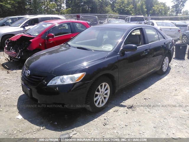 JTNBE46K973058722 - 2007 TOYOTA CAMRY NEW GENERAT CE/LE/XLE/SE BLACK photo 2