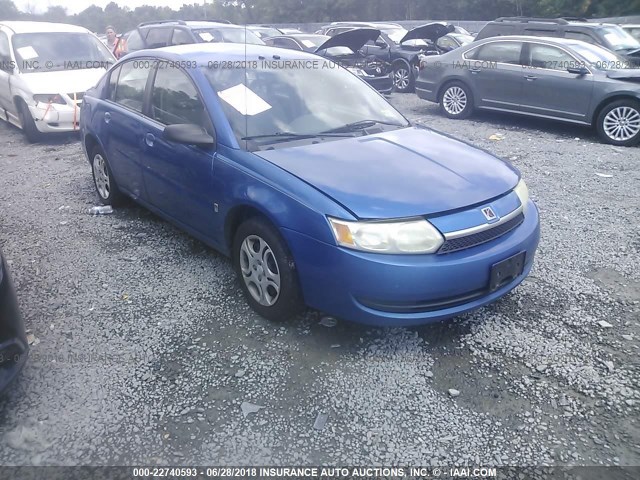 1G8AJ52F44Z200519 - 2004 SATURN ION LEVEL 2 Mavi foto 1