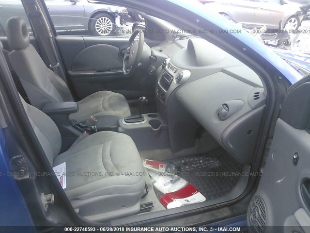 1G8AJ52F44Z200519 - 2004 SATURN ION LEVEL 2 Mavi foto 5