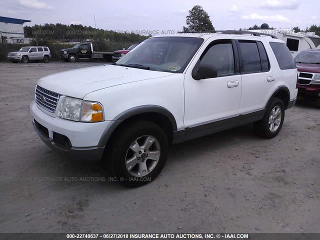 1FMZU83W04ZA93478 - 2004 FORD EXPLORER XLT/XLT SPORT WHITE photo 2