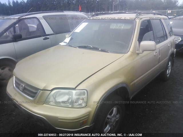 JHLRD1872YS023270 - 2000 HONDA CR-V SE/EX GOLD photo 2