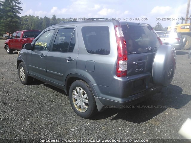 SHSRD78925U334281 - 2005 HONDA CR-V SE/EX GRAY photo 3