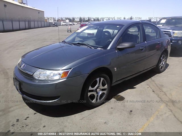 1G8AJ52F74Z166138 - 2004 SATURN ION LEVEL 2 灰色 照片 2