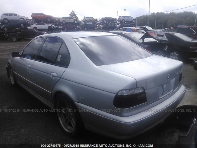 WBADN53461GC96567 - 2001 BMW 540 I SILVER photo 3