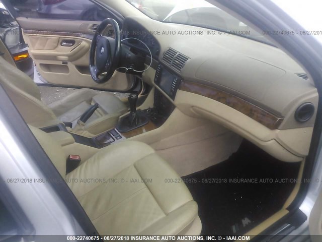 WBADN53461GC96567 - 2001 BMW 540 I SILVER photo 5