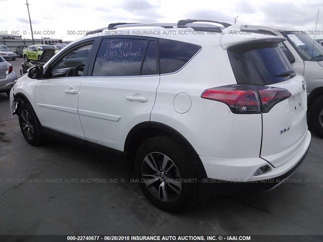 JTMWFREV3JJ732362 - 2018 TOYOTA RAV4 ADVENTURE/XLE 白色 照片 3