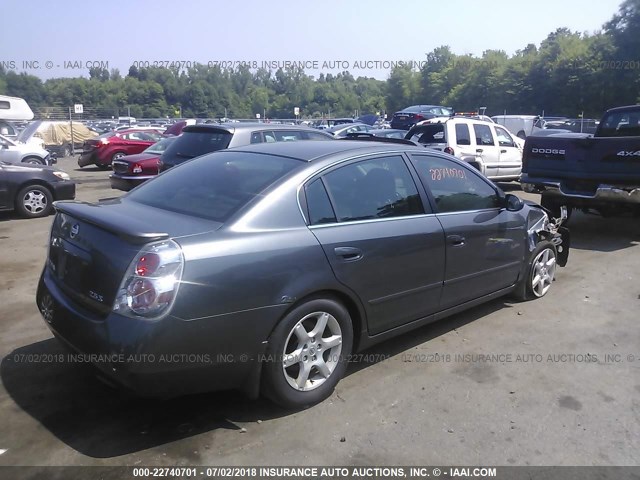 1N4AL11D05C338139 - 2005 NISSAN ALTIMA S/SL GRAY photo 4