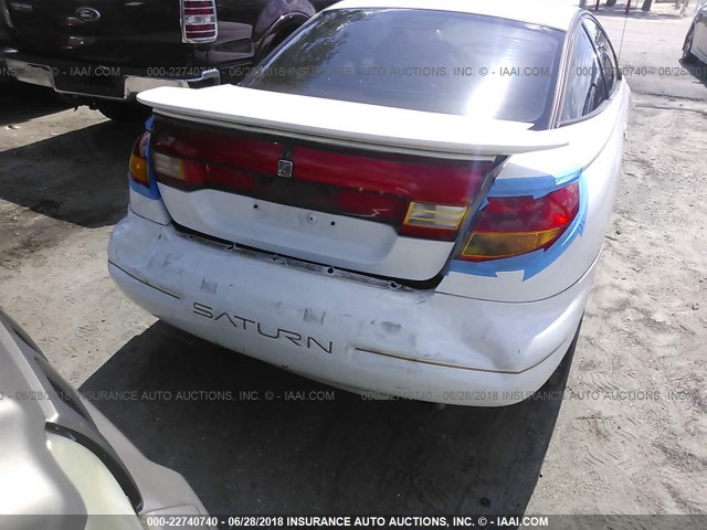 1G8ZH1278VZ389693 - 1997 SATURN SC2 WHITE photo 6