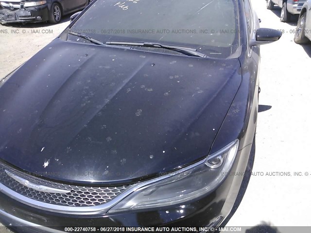 1C3CCCAB5FN744053 - 2015 CHRYSLER 200 LIMITED 黑色 照片 10