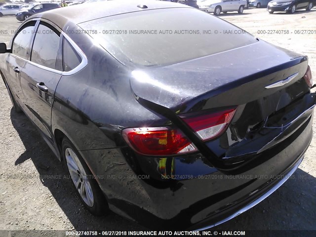 1C3CCCAB5FN744053 - 2015 CHRYSLER 200 LIMITED 黑色 照片 3