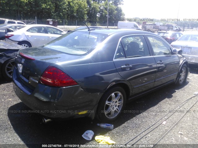 JHMCN36587C000080 - 2007 HONDA ACCORD HYBRID GRAY photo 4