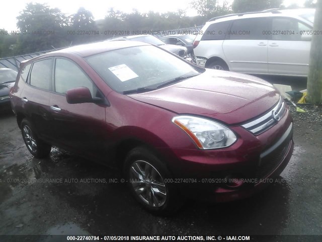JN8AS5MT3AW019287 - 2010 NISSAN ROGUE S/SL/KROM RED photo 1