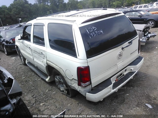 1GYEK63N22R301596 - 2002 CADILLAC ESCALADE LUXURY Ağ foto 3