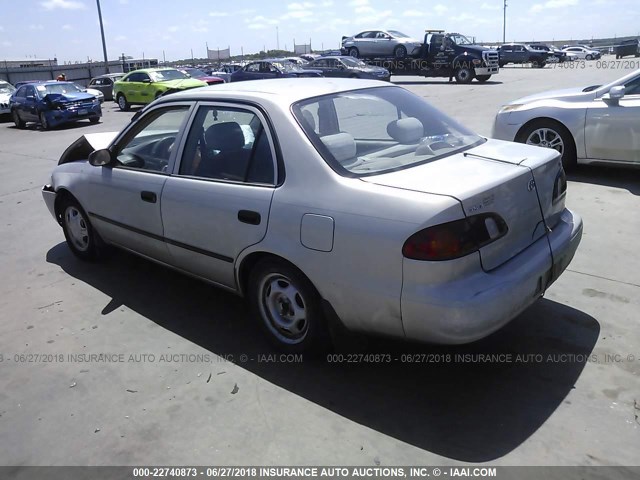 1NXBR12E0XZ290512 - 1999 TOYOTA COROLLA VE/CE/LE 灰色 照片 3