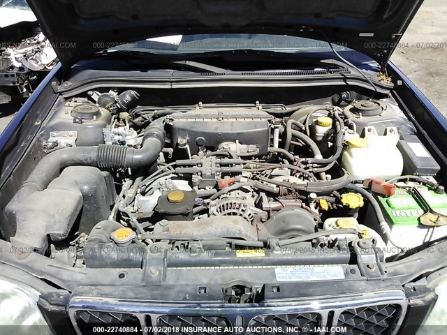 JF1SF65672H752991 - 2002 SUBARU FORESTER S 黑色 照片 10