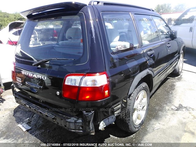 JF1SF65672H752991 - 2002 SUBARU FORESTER S 黑色 照片 4