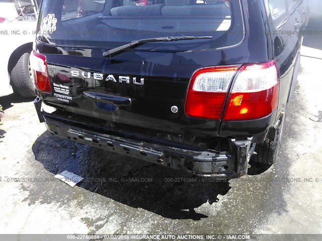 JF1SF65672H752991 - 2002 SUBARU FORESTER S 黑色 照片 6
