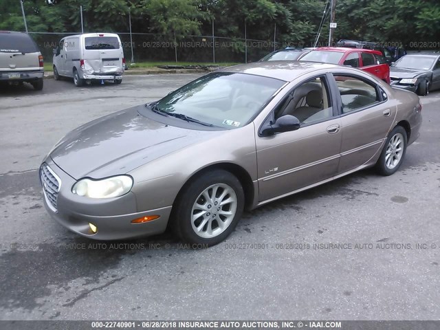 2C3HC56G9XH188295 - 1999 CHRYSLER LHS TAN photo 2