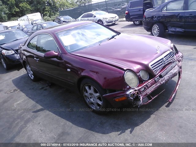 WDBLJ65GXXF086345 - 1999 MERCEDES-BENZ CLK 320 RED photo 1