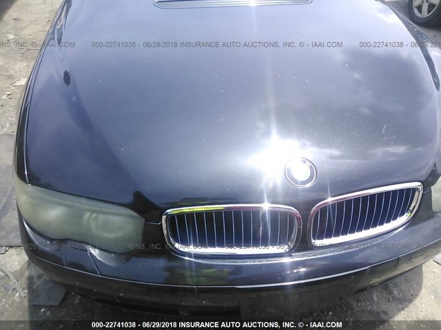 WBAGL63462DP51748 - 2002 BMW 745 I BLACK photo 6