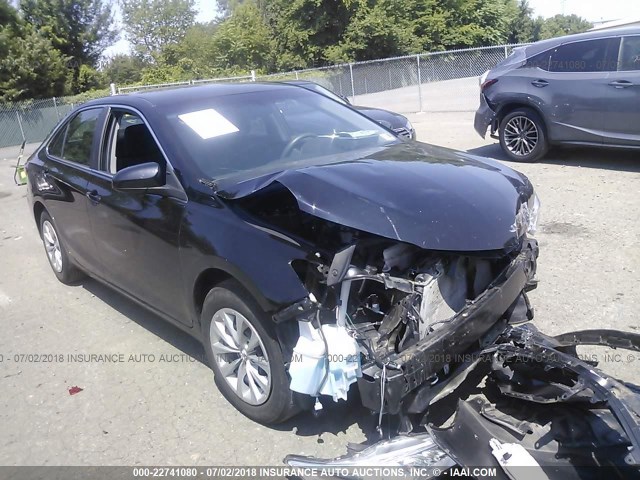 4T4BF1FK4FR495103 - 2015 TOYOTA CAMRY LE/XLE/SE/XSE BLACK photo 1