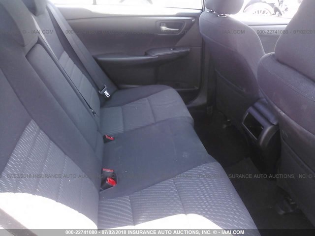 4T4BF1FK4FR495103 - 2015 TOYOTA CAMRY LE/XLE/SE/XSE BLACK photo 8