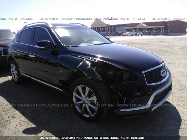 JN1BJ0RPXHM388156 - 2017 INFINITI QX50 BLACK photo 1