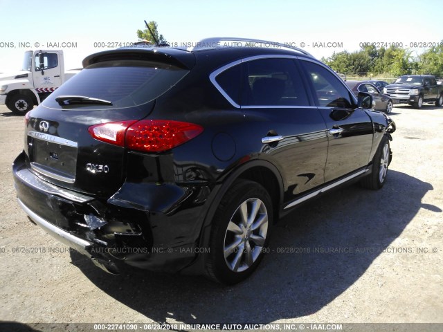 JN1BJ0RPXHM388156 - 2017 INFINITI QX50 BLACK photo 4