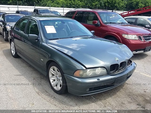 WBADT43473G034198 - 2003 BMW 525 I AUTOMATIC GRAY photo 1