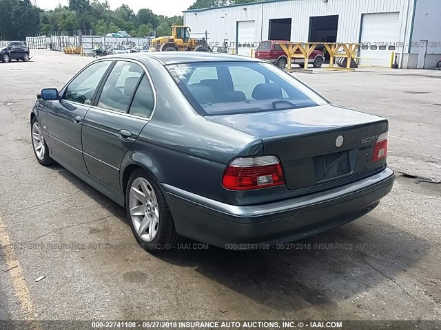 WBADT43473G034198 - 2003 BMW 525 I AUTOMATIC GRAY photo 3